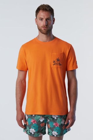 T-shirt - North Sails - Orange