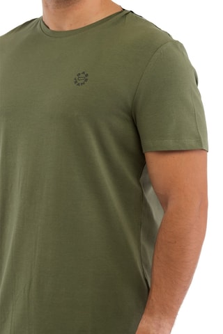 T-shirt slim - Vert