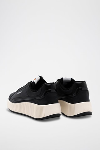 Baskets plateformes - Ellesse - Blanc et noir