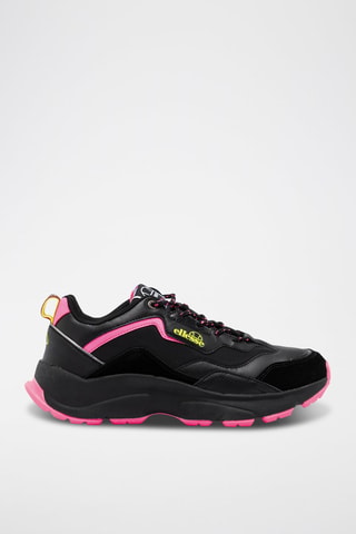 Baskets - Ellesse - Noir, jaune et rose