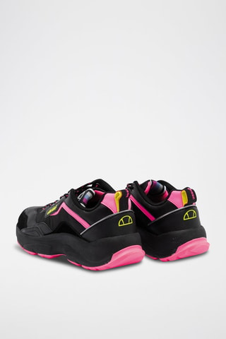 Baskets - Ellesse - Noir, jaune et rose