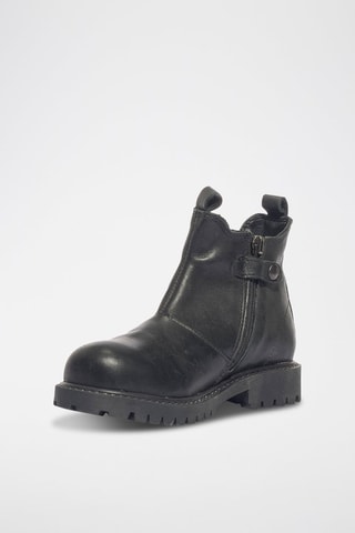 Boots en cuir B&G Ranger - Noir