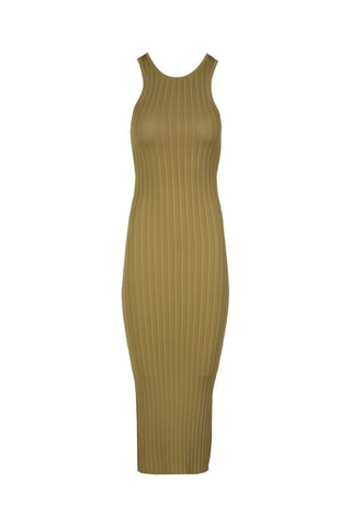 Robe midi Liupi - Noir et vert