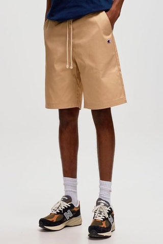 Short - Beige - Blanc et beige