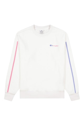 Sweat - Blanc - Blanc, bleu et rose