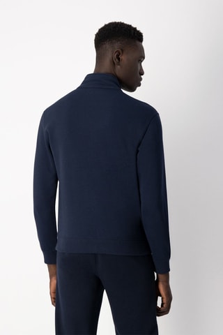 Sweat  - Bleu marine - Blanc et bleu