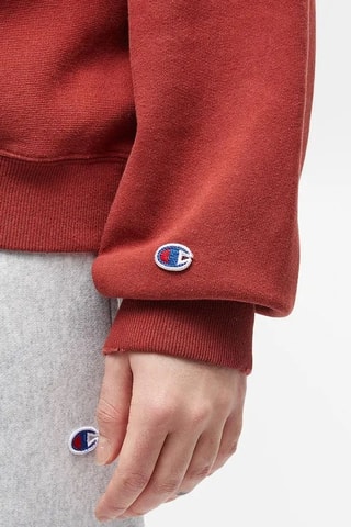 Sweat - Rouge brique - Blanc, rouge et bleu