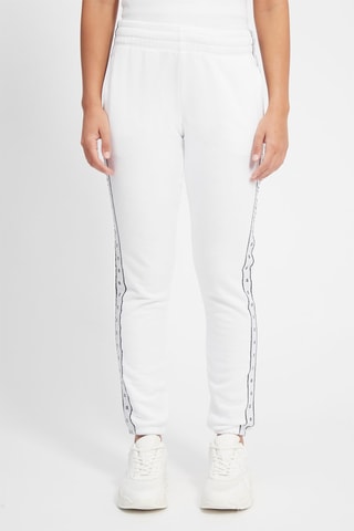 Pantalon - Blanc - Blanc, noir et rouge
