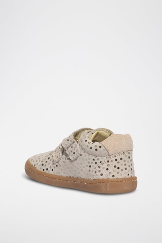 Baskets en nubuck Baby Snail For Change - Beige et doré