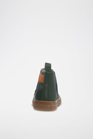 Bottines Chelsea en cuir nappa Figus - Naturino - Bleu et vert