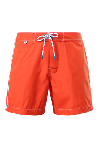 Short de bain - North Sails - Blanc, bleu et orange