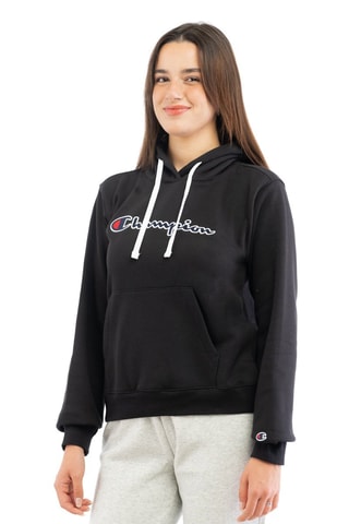 Sweat à capuche - Champion - Blanc et noir