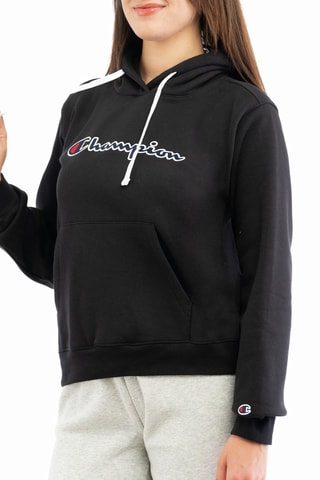 Sweat à capuche - Champion - Blanc et noir