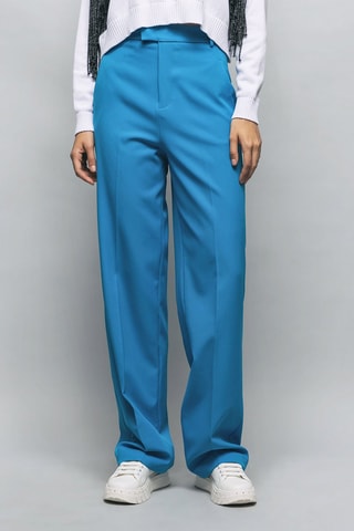 Pantalon palazzo - Gaelle - Bleu