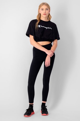 Crop top - Noir - Blanc, noir et rouge