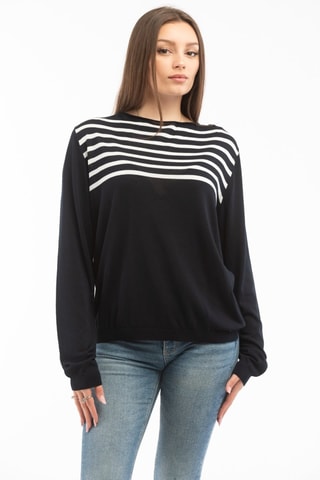 Pull - Blanc et bleu