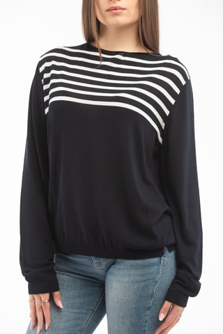 Pull - Blanc et bleu