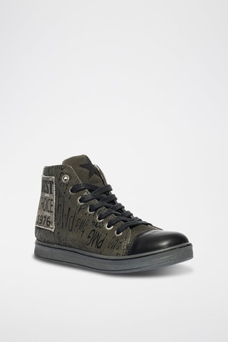 Baskets montantes en nubuck Barth 28 Prim - Gris