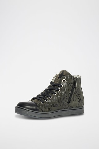 Baskets montantes en nubuck Barth 28 Prim - Gris