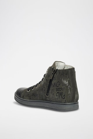 Baskets montantes en nubuck Barth 28 Prim - Gris