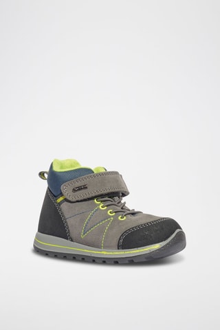 Baskets montantes en cuir Baby Tiguan GTX - Noir, vert et gris