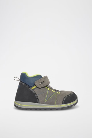 Baskets montantes en cuir Baby Tiguan GTX - Noir, vert et gris