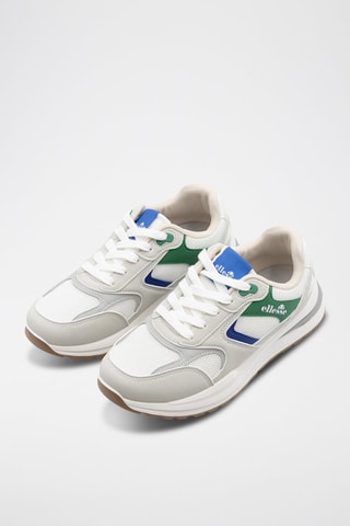 Baskets - Beige et vert