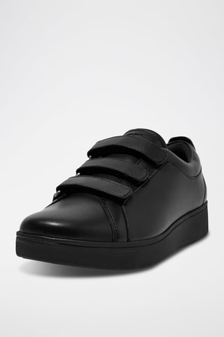 Baskets en cuir Rally - Noir
