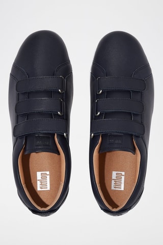 Baskets en cuir Rally - Bleu marine
