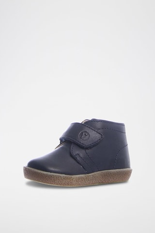 Boots en cuir nappa Conte - Bleu