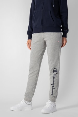 Pantalon - Gris clair chiné - Blanc, rouge et gris