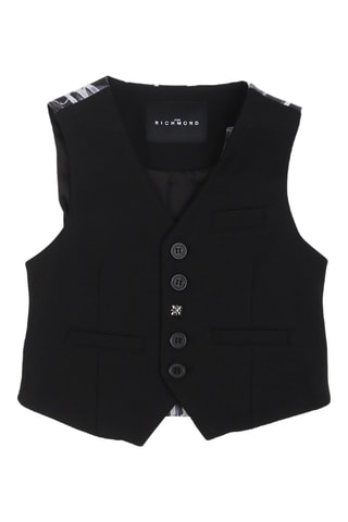 Gilet de costume - Richmond - Blanc, noir et gris
