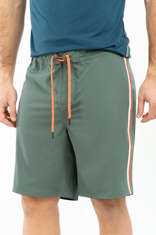 Short de bain - North Sails - Blanc, vert et orange
