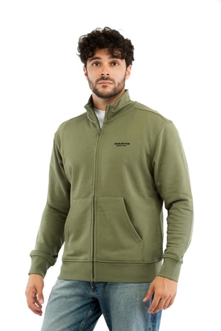 Sweat regular - Gas - Noir et vert