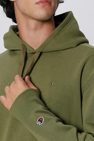 Sweat à capuche - Kaki - Vert
