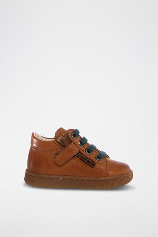 Baskets en cuir nappa Jay - Falcotto - Marron