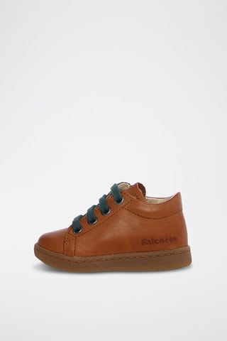 Baskets en cuir nappa Jay - Falcotto - Marron