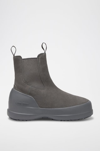Bottines Chelsea en nubuck Luna - Moon Boot - Gris