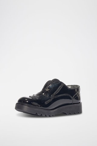 Derbys vernis Fantasy Urban - Noir