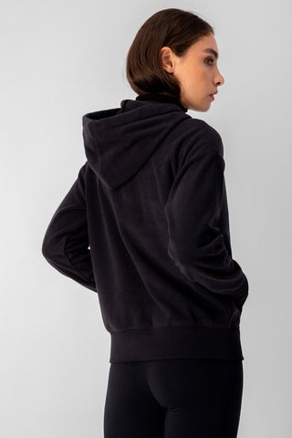 Sweat à capuche - Champion - Noir et blanc