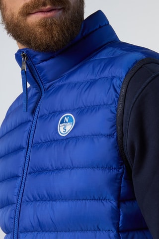 Doudoune sans manches - Bleu