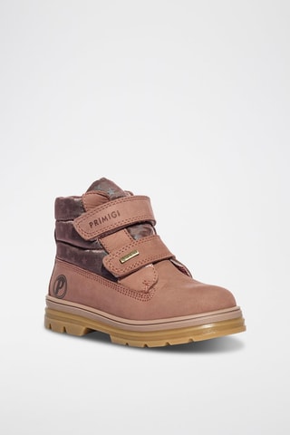 Bottines en cuir Play Casual - Primigi - Rose et gris