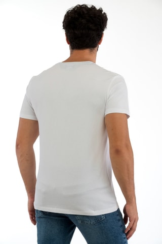 T-shirt slim - Blanc