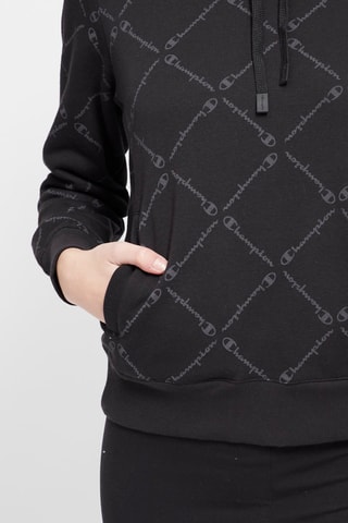 Sweat à capuche - Noir - Noir et gris