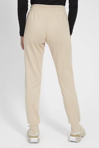 Pantalon - Beige - Blanc, beige et rouge