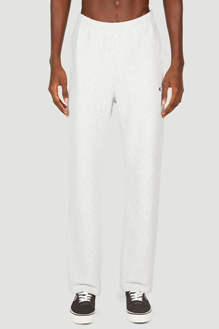 Pantalon droit - Gris clair - Gris