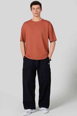 T-shirt - Rouge brique - Blanc, rouge et bleu