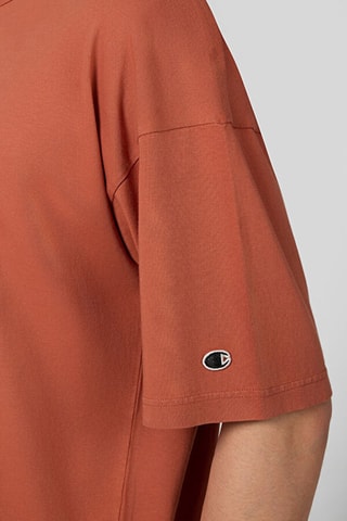 T-shirt - Rouge brique - Blanc, rouge et bleu