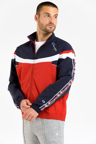Veste - Bleu marine et rouge - Blanc, rouge et bleu