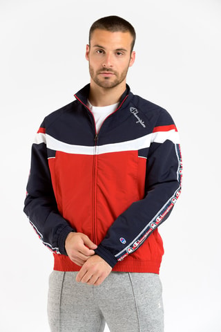 Veste - Bleu marine et rouge - Blanc, rouge et bleu